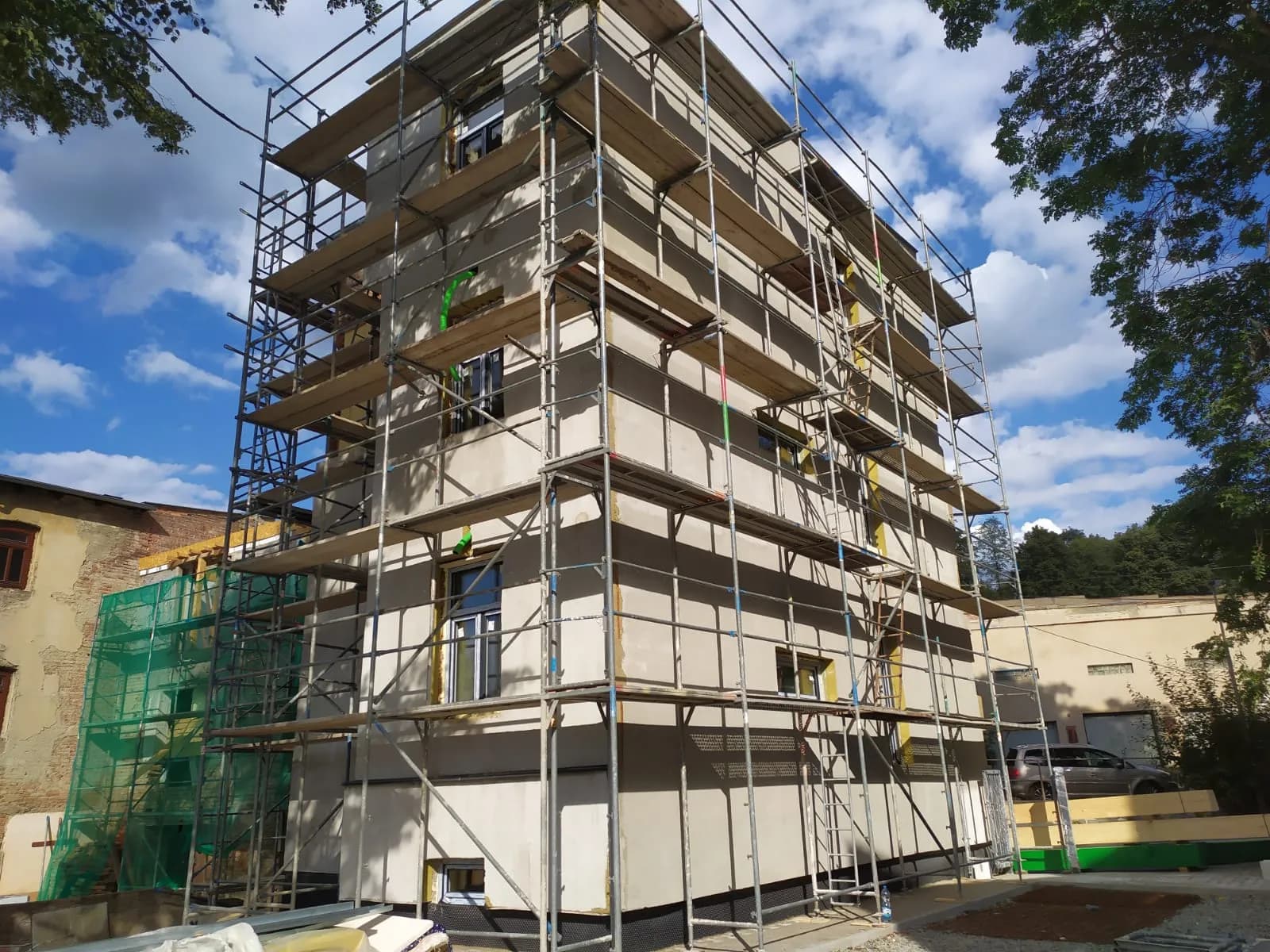 Lešení Pflanzer v akci